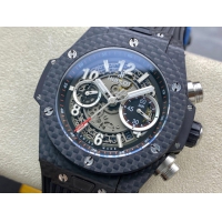 【HB工場出品】ウブロ スーパーコピー HUBLOT ビッグバン ウニコ カーボン 411.QX.1170.RX グレー 45mm