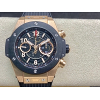 【HB工場出品】ウブロ スーパーコピー HUBLOT ビッグバン ウニコ キングゴールドセラミック 441.OM.1181.RX  グレー 42mm