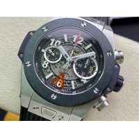【HB工場出品】ウブロ スーパーコピー HUBLOT ビッグバン ウニコ チタニウムセラミック 441.NM.1170.RX グレー 42mm
