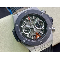 【HB工場出品】ウブロ スーパーコピー HUBLOT ビッグバン ウニコ チタニウムセラミック 441.NM.1170.RX グレー 42mm