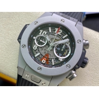 【HB工場出品】ウブロ スーパーコピー HUBLOT ビッグバン ウニコ チタニウム 411.NX.1170.RX グレー 45mm