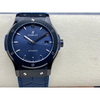 【HB工場出品】ウブロ スーパーコピー HUBLOT クラシックフュージョン セラミック 542.CM.7170.LR ブルー 42mm