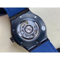 【HB工場出品】ウブロ スーパーコピー HUBLOT クラシックフュージョン セラミック 542.CM.7170.LR ブルー 42mm