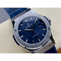 【HB工場出品】ウブロ スーパーコピー HUBLOT クラシックフュージョン チタニウム 542.NX.7170.LR ブルー 42mm