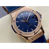 【HB工場出品】ウブロ スーパーコピー HUBLOT クラシックフュージョン キングゴールド 542.OX.7180.LR ブルー 42mm