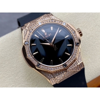 【HB工場出品】ウブロ スーパーコピー HUBLOT クラシック フュージョン オーリンスキー 550.OS.1800.RX.1604.ORL19 ブラック 40MM 