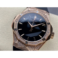 【HB工場出品】ウブロ スーパーコピー HUBLOT クラシック フュージョン オーリンスキー 550.OS.1800.RX.1604.ORL19 ブラック 40MM 