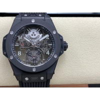 【HB工場出品】ウブロ スーパーコピー HUBLOT ビッグバン トゥールビヨン オートマティック ブラックマジック 419.CI.0170.RX シルバー 45 mm