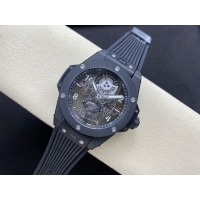 【HB工場出品】ウブロ スーパーコピー HUBLOT ビッグバン トゥールビヨン オートマティック ブラックマジック 419.CI.0170.RX シルバー 45 mm