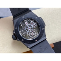 【HB工場出品】ウブロ スーパーコピー HUBLOT ビッグバン トゥールビヨン オートマティック ブラックマジック 419.CI.0170.RX シルバー 45 mm