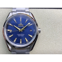 【OMEGA 】オメガ スーパーコピー シーマスター コーアクシャル アクアテラ クロノメーター 15000ガウス(L) 231.10.42.21.03.006【VS工場出品】