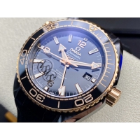 【OMEGA 】オメガ スーパーコピー シーマスター プラネットオーシャン 600M コーアクシャル マスター クロノメーター GMT 215.63.46.22.01.001【VS工場出品】