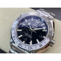 【OMEGA 】オメガ スーパーコピー シーマスター プラネットオーシャン コーアクシャル マスタークロノメーターGMT 215.30.44.22.01.001【VS工場出品】