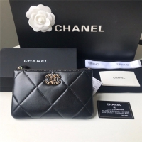 【CHANEL】シャネル 19 スモール ポーチ ブラック スーパーコピー（AP1059 B04852 94305）