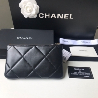 【CHANEL】シャネル 19 スモール ポーチ ブラック スーパーコピー（AP1059 B04852 94305）