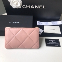 【CHANEL】シャネル 19 スモール ポーチ ピンク スーパーコピー（AP1059）