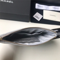  【CHANEL】シャネル 19 スモール ポーチ グレー スーパーコピー（AP1059）