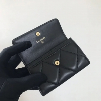 【CHANEL】シャネル 19フラップカードケース ブラック スーパーコピー（AP1790 B04852 94305）