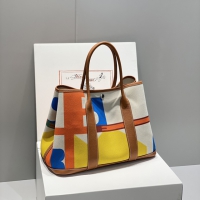 【Hermes】エルメス スーパーコピー ガーデンパーティー49 ボヤージュ トートバッグ オレンジ (H084923CKAA)