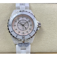 【CHANEL】シャネル スーパーコピー CHANEL J12 H5513 シェル/MOP ピンク マザー オブ パール 33MM【EAST工場出品】
