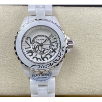 【CHANEL】シャネル スーパーコピー CHANEL J12 H5239 ホワイト グラフィティ 33MM【EAST工場出品】