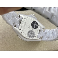 【CHANEL】シャネル スーパーコピー CHANEL J12 H2422 ホワイトセラミック MOP/8Pダイヤ 33MM 【EAST工場出品】