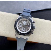 【AUDEMARS PIGUET】オーデマ・ピゲ スーパーコピー ロイヤル オーク オフショア クロノグラフ グレー 42MM 26470IO.OO.A006CA.01【APF工場出品】
