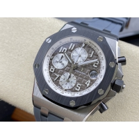【AUDEMARS PIGUET】オーデマ・ピゲ スーパーコピー ロイヤル オーク オフショア クロノグラフ グレー 42MM 26470IO.OO.A006CA.01【APF工場出品】