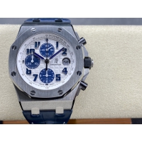 【AUDEMARS PIGUET】オーデマ・ピゲ スーパーコピー ロイヤルオーク オフショア クロノグラフ ホワイト 42MM 26170ST.OO.D305CR.01【APF工場出品】