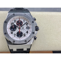 【AUDEMARS PIGUET】オーデマ・ピゲ スーパーコピー ロイヤルオーク オフショア クロノグラフ ホワイトパンダプレート 42MM 26170ST.OO.D101CR.02【APF工場出品】
