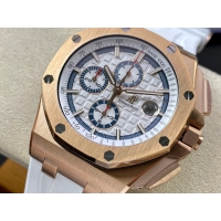 【AUDEMARS PIGUET】オーデマ・ピゲ スーパーコピー ロイヤルオーク オフショアクロノ ホワイトパンダプレート 44MM 26408OR.OO.A010CA.01【APF工場出品】