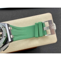 【AUDEMARS PIGUET】オーデマ・ピゲ スーパーコピー ロイヤル オーク オフショア クロノグラフ スモークグリーン パンダプレート 44MM 26405CE.OO.A056CA.01【APF工場出品】