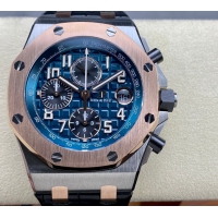 【AUDEMARS PIGUET】オーデマ・ピゲ スーパーコピー ロイヤル オーク オフショア クロノグラフブルー 42MM 26471SR.OO.D101CR.01【APF工場出品】