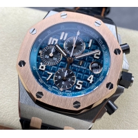 【AUDEMARS PIGUET】オーデマ・ピゲ スーパーコピー ロイヤル オーク オフショア クロノグラフブルー 42MM 26471SR.OO.D101CR.01【APF工場出品】