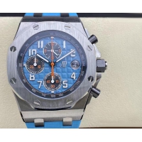 【AUDEMARS PIGUET】オーデマ・ピゲ スーパーコピー ロイヤル オーク オフショア クロノグラフ ブルー 42MM 26238ST.OO.A340CA.01【APF工場出品】