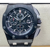 【AUDEMARS PIGUET】オーデマ・ピゲ スーパーコピー ロイヤルオーク オフショアクロノ ブラック 44MM 26400AU.OO.A002CA.01【APF工場出品】