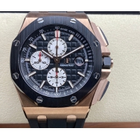 【AUDEMARS PIGUET】オーデマ・ピゲ スーパーコピー ロイヤルオーク オフショアクロノ ブラック 44MM 26401RO.OO.A002CA.01【APF工場出品】