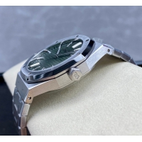【AUDEMARS PIGUET】オーデマ・ピゲ スーパーコピー ロイヤル オーク オートマティック “50周年記念” グリーン  41MM 15510ST.OO.1320ST.04【ZF工場出品】