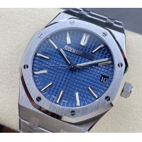 【AUDEMARS PIGUET】オーデマ・ピゲ スーパーコピー ロイヤル オーク オートマティック “50周年記念”ブルー 41MM 15510ST.OO.1320ST.01【ZF工場出品】