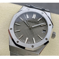 【AUDEMARS PIGUET】オーデマ・ピゲ スーパーコピー ロイヤル オーク オートマティック “50周年記念”グレー 41MM 15510ST.OO.1320ST.05【ZF工場出品】