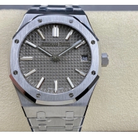 【AUDEMARS PIGUET】オーデマ・ピゲ スーパーコピー ロイヤル オーク オートマティック “50周年記念”グレー 41MM 15510ST.OO.1320ST.05【ZF工場出品】