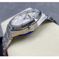 【AUDEMARS PIGUET】オーデマ・ピゲ スーパーコピー ロイヤル オーク オートマティック “50周年記念” ホワイト 41MM 15510ST.OO.1320ST.03【ZF工場出品】