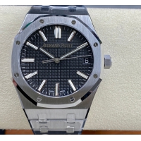 【AUDEMARS PIGUET】オーデマ・ピゲ スーパーコピー ロイヤル オーク オートマティック “50周年記念” ブラック 41MM 15510ST.OO.1320ST.02【ZF工場出品】