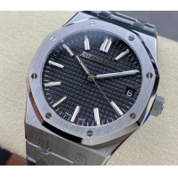 【AUDEMARS PIGUET】オーデマ・ピゲ スーパーコピー ロイヤル オーク オートマティック “50周年記念” ブラック 41MM 15510ST.OO.1320ST.02【ZF工場出品】