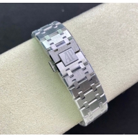 【AUDEMARS PIGUET】オーデマ・ピゲ スーパーコピー ロイヤルオーク グレー 41MM 15400ST.OO.1220ST.04【ZF工場出品】