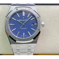 【AUDEMARS PIGUET】オーデマ・ピゲ スーパーコピー ロイヤルオーク ネイビーブルー 41MM 15400ST.OO.1220ST.03【ZF工場出品】
