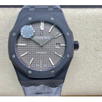 【AUDEMARS PIGUET】オーデマ・ピゲ スーパーコピー ロイヤルオーク DLC グレー 41MM 15400【ZF工場出品】
