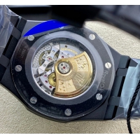 【AUDEMARS PIGUET】オーデマ・ピゲ スーパーコピー ロイヤルオーク DLC グレー 41MM 15400【ZF工場出品】