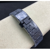 【AUDEMARS PIGUET】オーデマ・ピゲ スーパーコピー ロイヤルオーク DLC シルバーホワイト 41MM 15400【ZF工場出品】