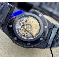 【AUDEMARS PIGUET】オーデマ・ピゲ スーパーコピー ロイヤルオーク DLC シルバーホワイト 41MM 15400【ZF工場出品】